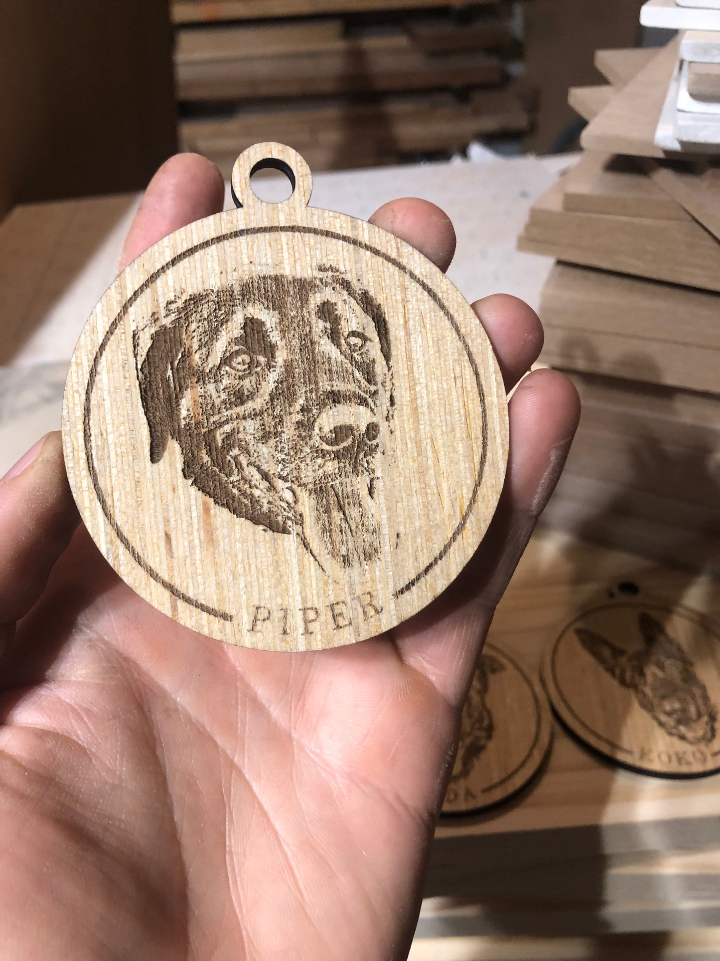 K9 Board & Train - Ornament - Client Gift