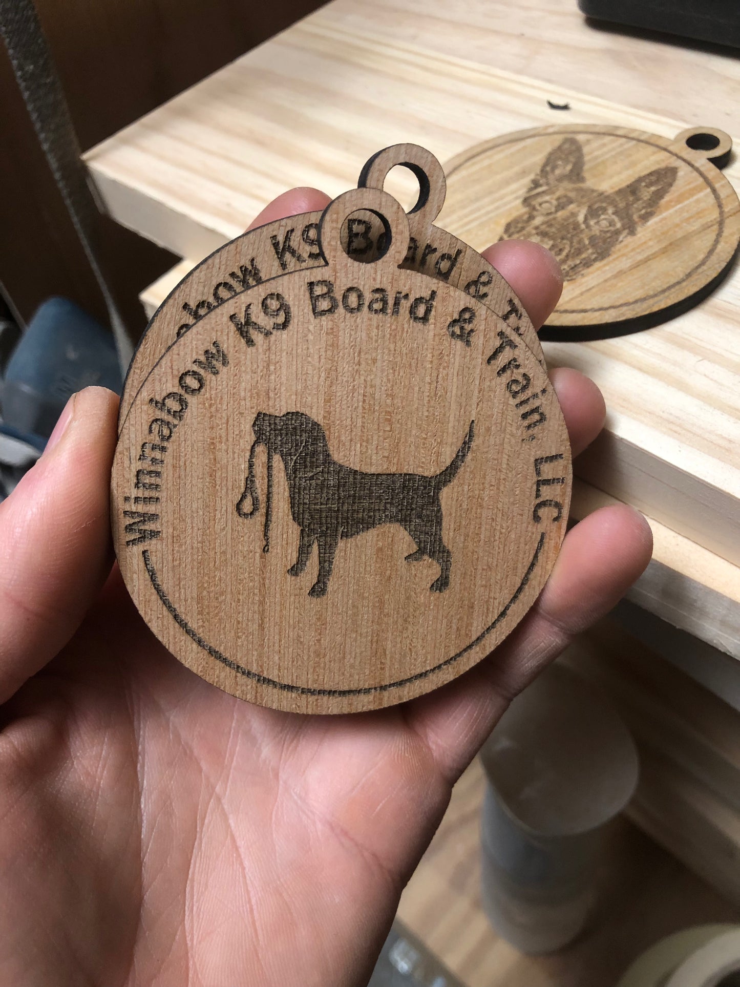 K9 Board & Train - Ornament - Client Gift