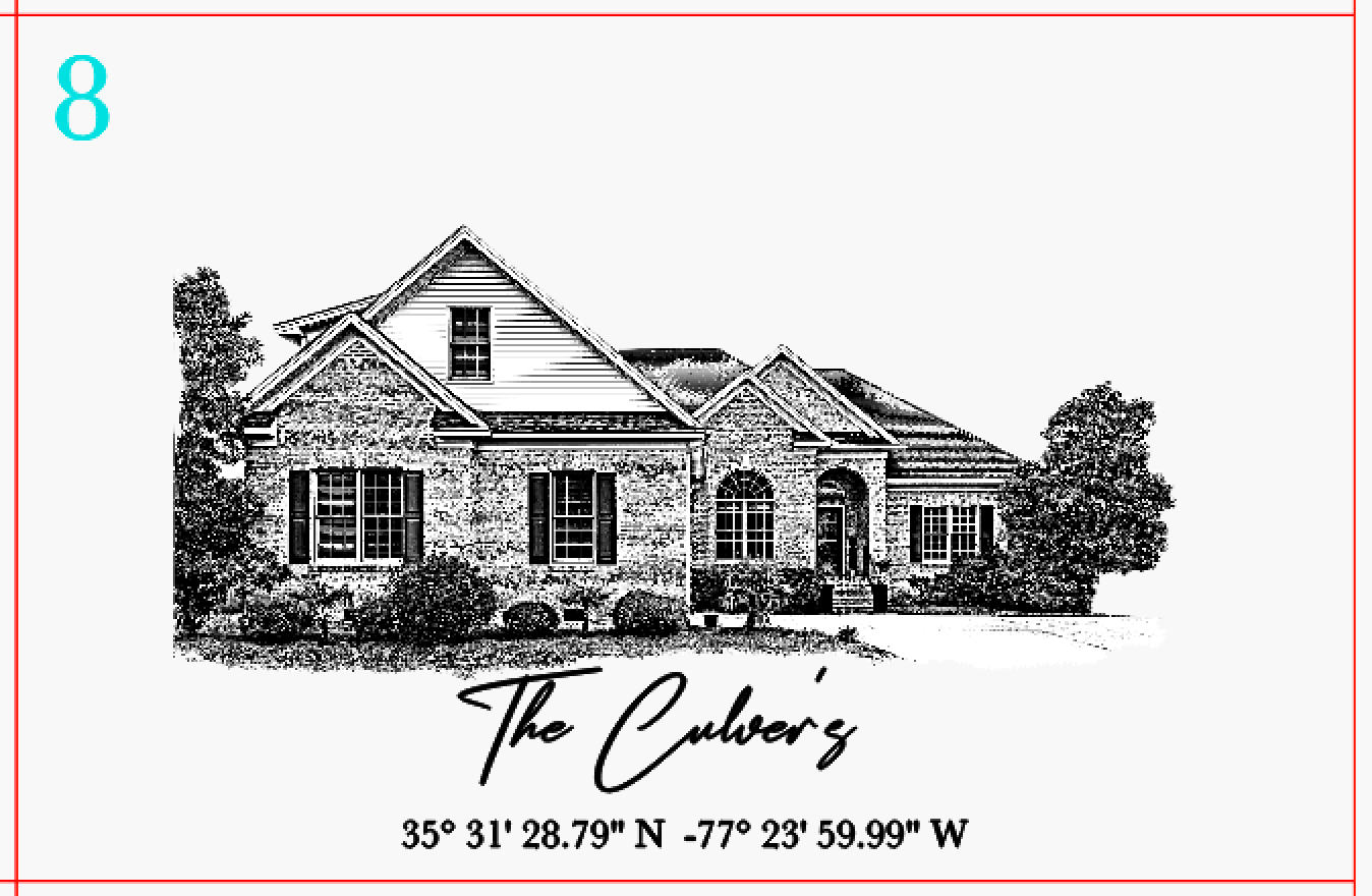 Cutting Board With Image Engraved- Closing Gifts