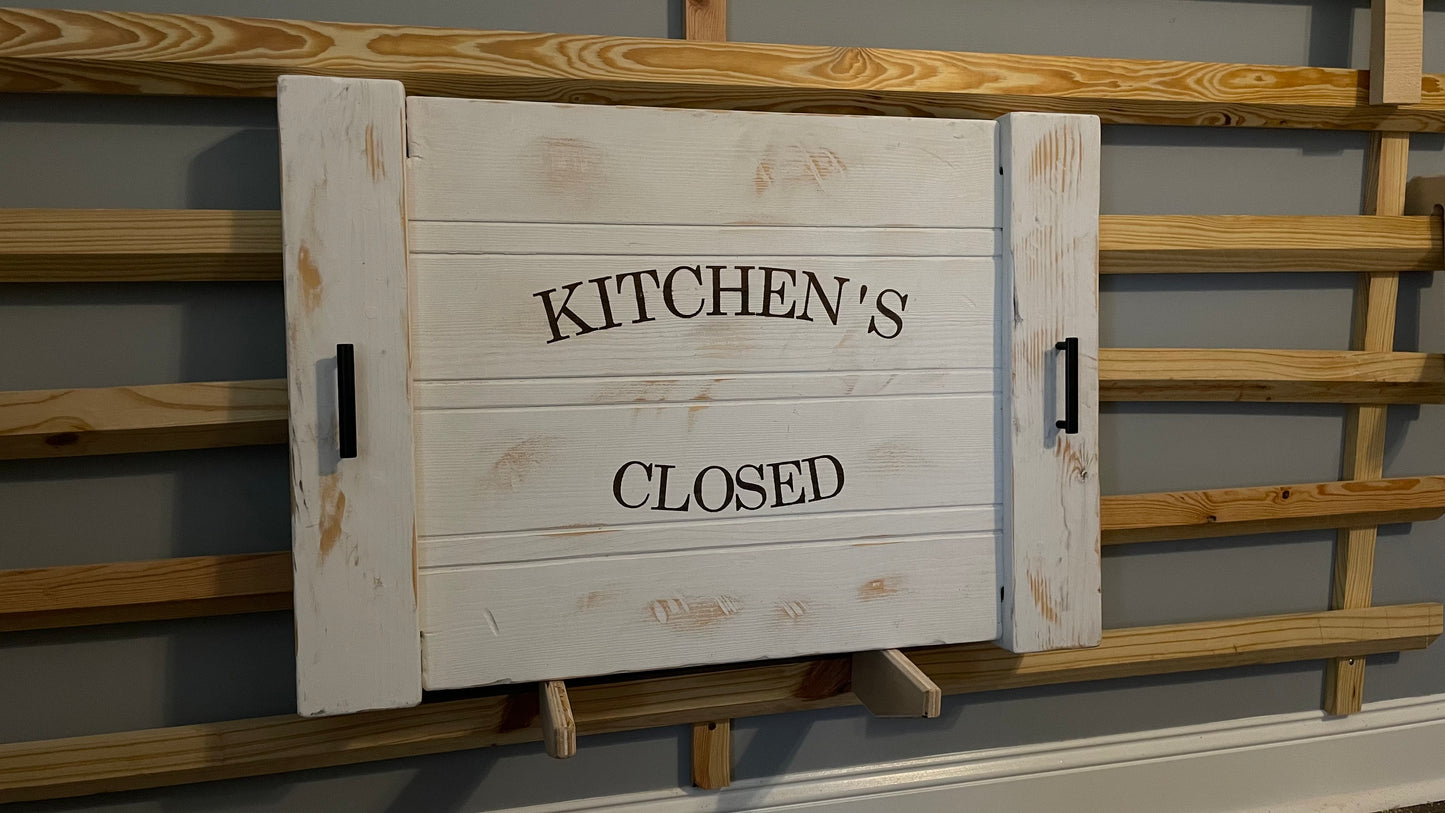 “Kitchen’s Closed” Stove cover