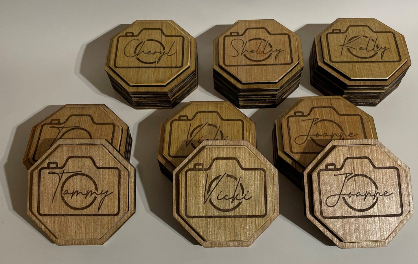 Engraved Coasters - Closing Gifts