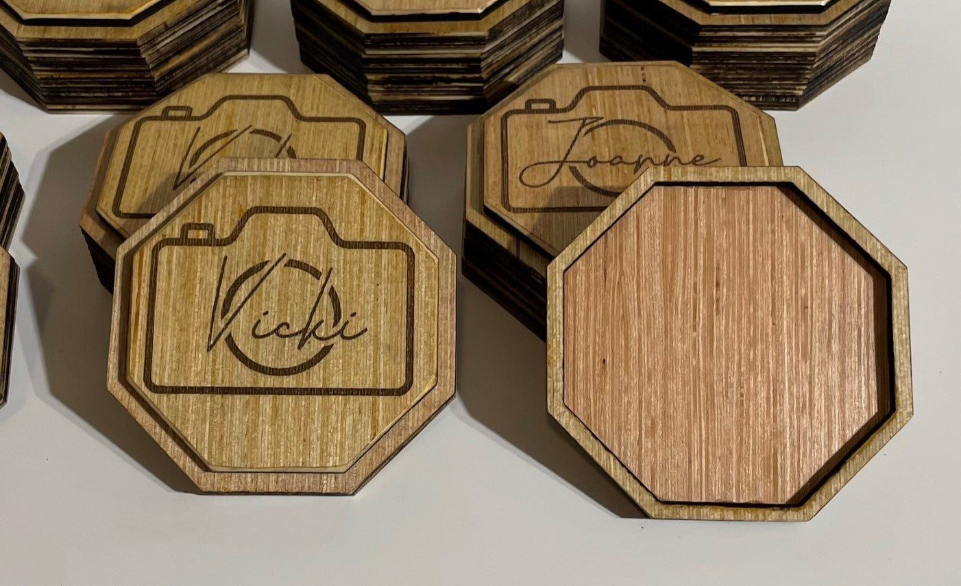 Engraved Coasters - Closing Gifts
