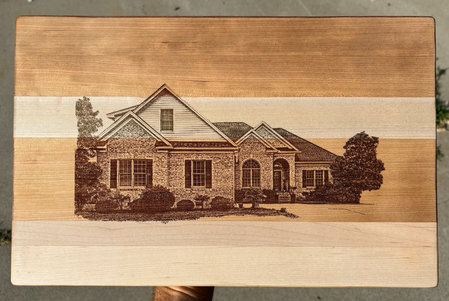 Cutting Board With Image Engraved- Closing Gifts