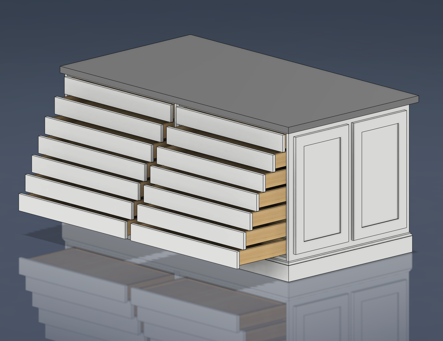 Tile/Flooring Display Cabinet