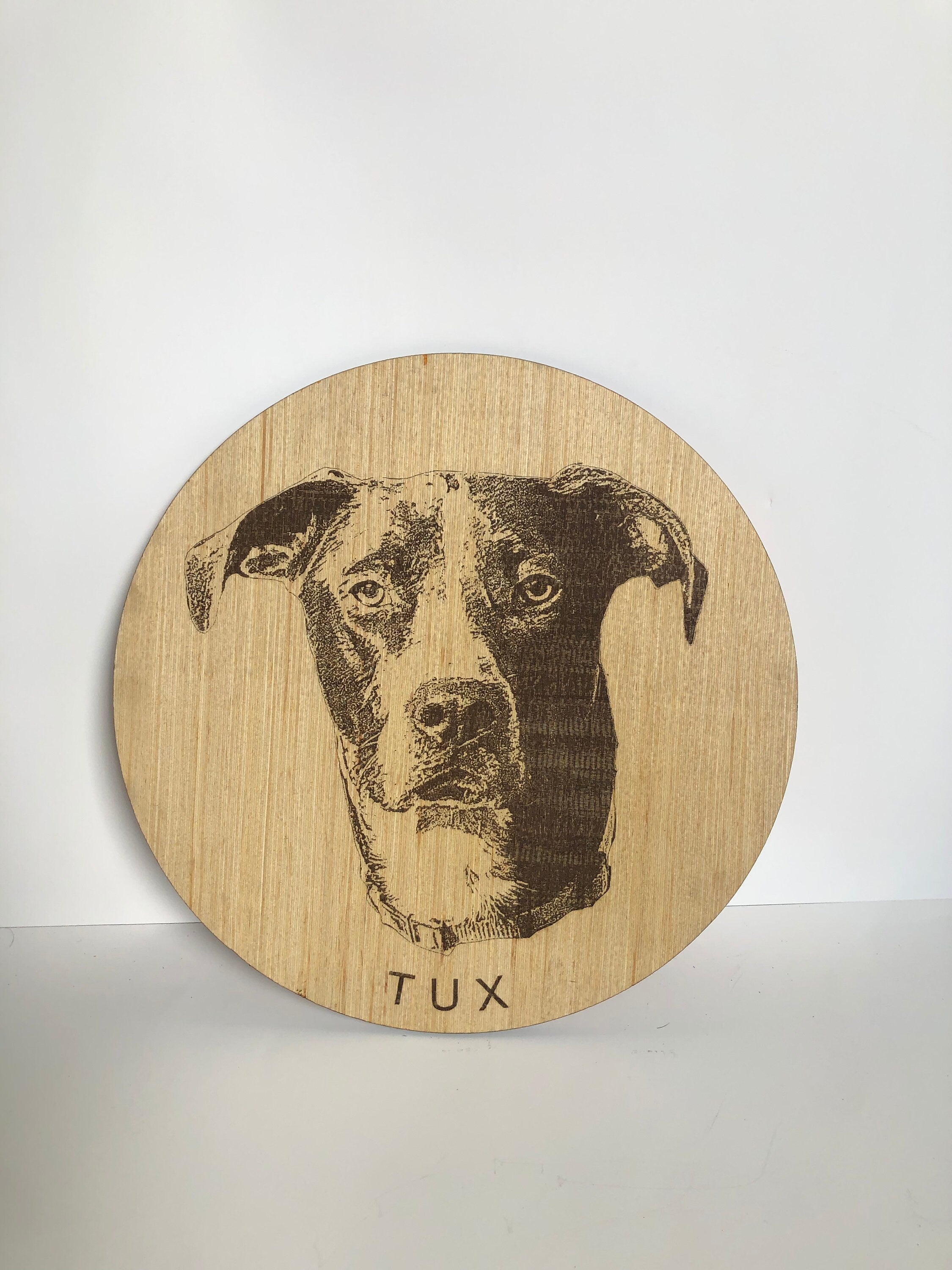 Personalized dog wall clearance art