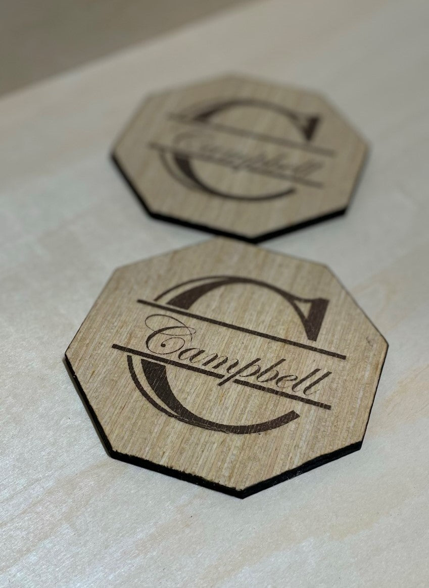 Custom Engraved Coasters
